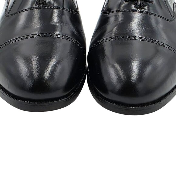 NEW Old Stock Bostonian USA Classics Black Leather Dress Shoes Mens 9M Oxfords - Picture 9 of 10